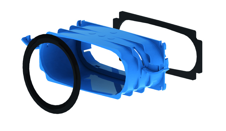 Hybalans+ Aansluitstuk 132x52