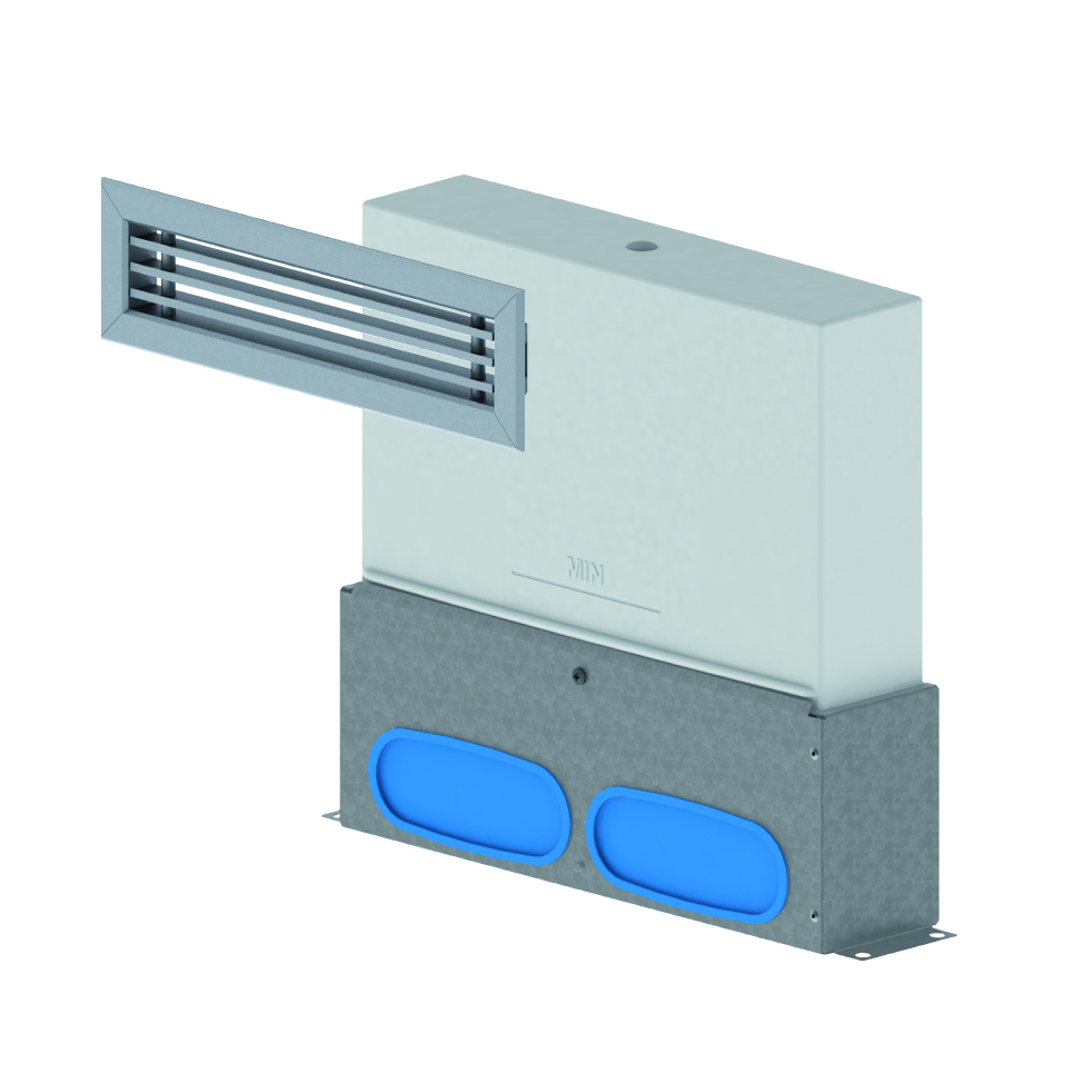 Hybalans+ Vloer plenum af-/toevoer inkortbaar 132x52#2