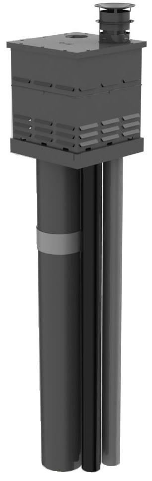 Mini-Delta Schoorsteentop HR Standaard AL 80-80 XL Featured Image