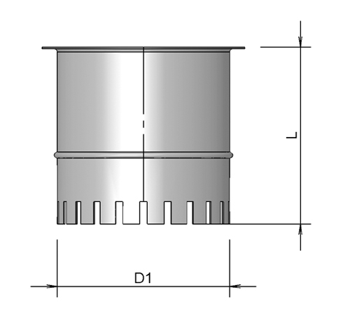 Double skinned wall sleeve GLV 150 thumbnail