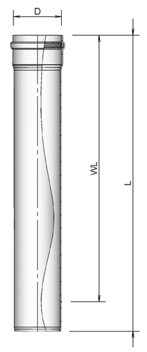 Alu-fix Extension AL 150 L=1000 thumbnail