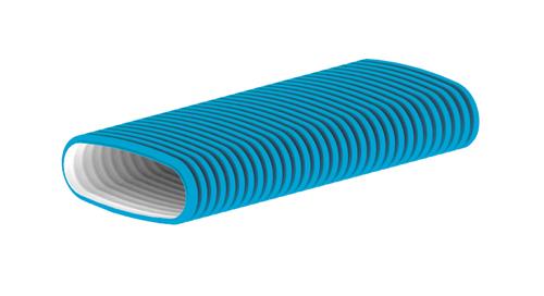 Burgerhout Hybalans+ Flexibele slang blauw Ovaal