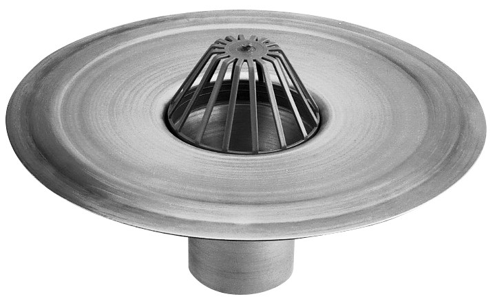 Burgerhout Flat roof outlet forced with leaf catcher Featured Image