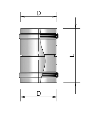 Twinline air Connection PP 80 thumbnail