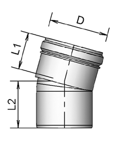 Twinline Elbow PP 80 15° thumbnail