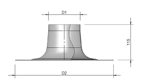 Flat Roof Flashing AL 275 thumbnail