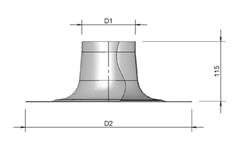 Flat Roof Flashing AL 204 thumbnail