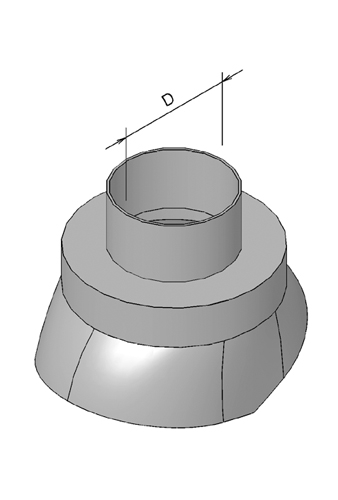 Adjustable collar PP F140 Terra thumbnail