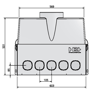 Hybalans+ Manifold box complete 350#12 thumbnail