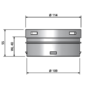 Hybalans+ Air valve extension L=40 thumbnail