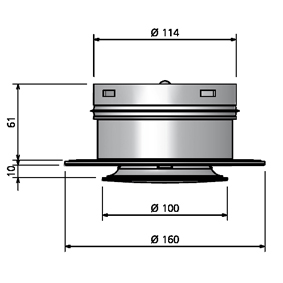 Hybalans+ Supply/Extract air valve Conus thumbnail