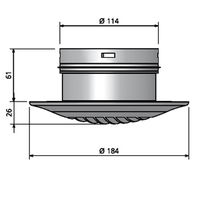 Hybalans+ Extract air valve Turn thumbnail