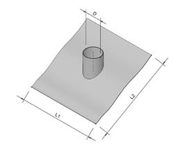 Roof tile PB D428 18-22° thumbnail