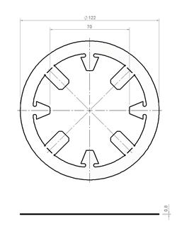 Metalflex Fixation ring RVS 80 thumbnail