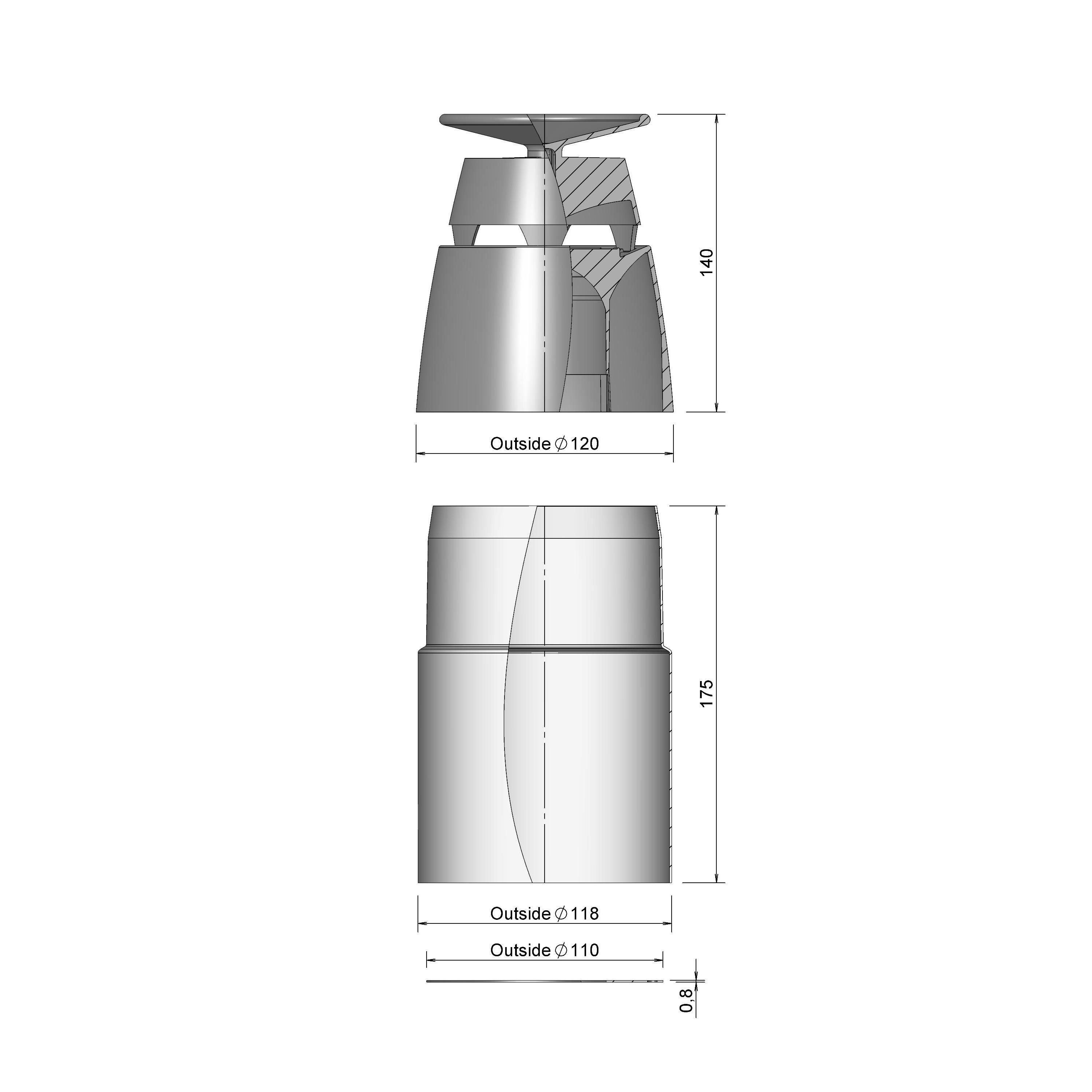MetalFlex Chimneytop Skyline renovation SST 60 thumbnail