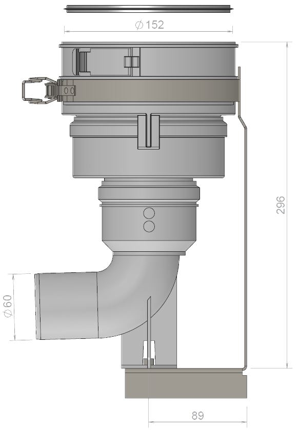 Multiflex End-piece CLV renovation PP 60>130 thumbnail