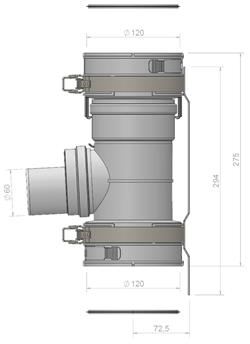 Multiflex T-piece CLV renovation PP 60>100 thumbnail