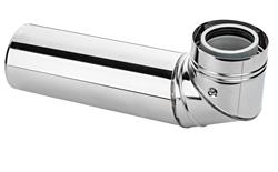 Outdoor Support elbow PP 80/125 90° thumbnail