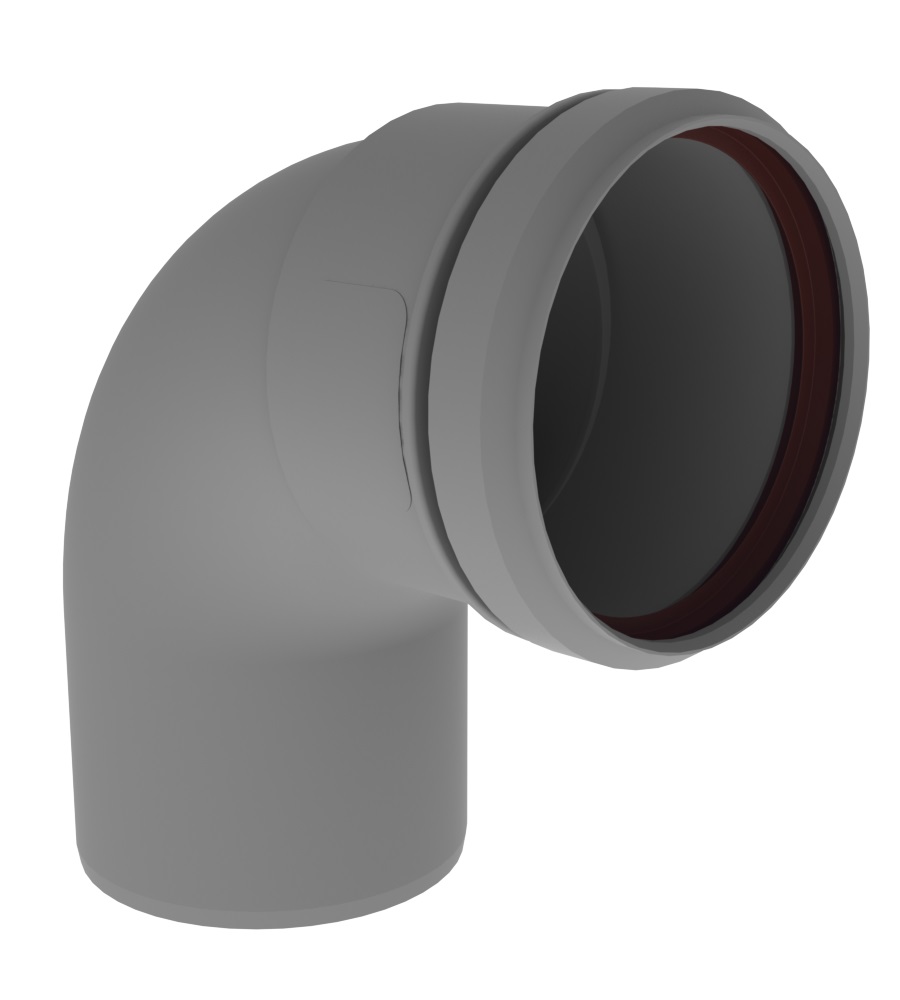 Twinline Elbow PP 80 90° thumbnail