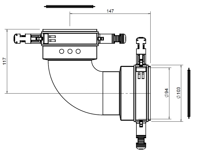 Hybalans+ Elbow 92 90° thumbnail