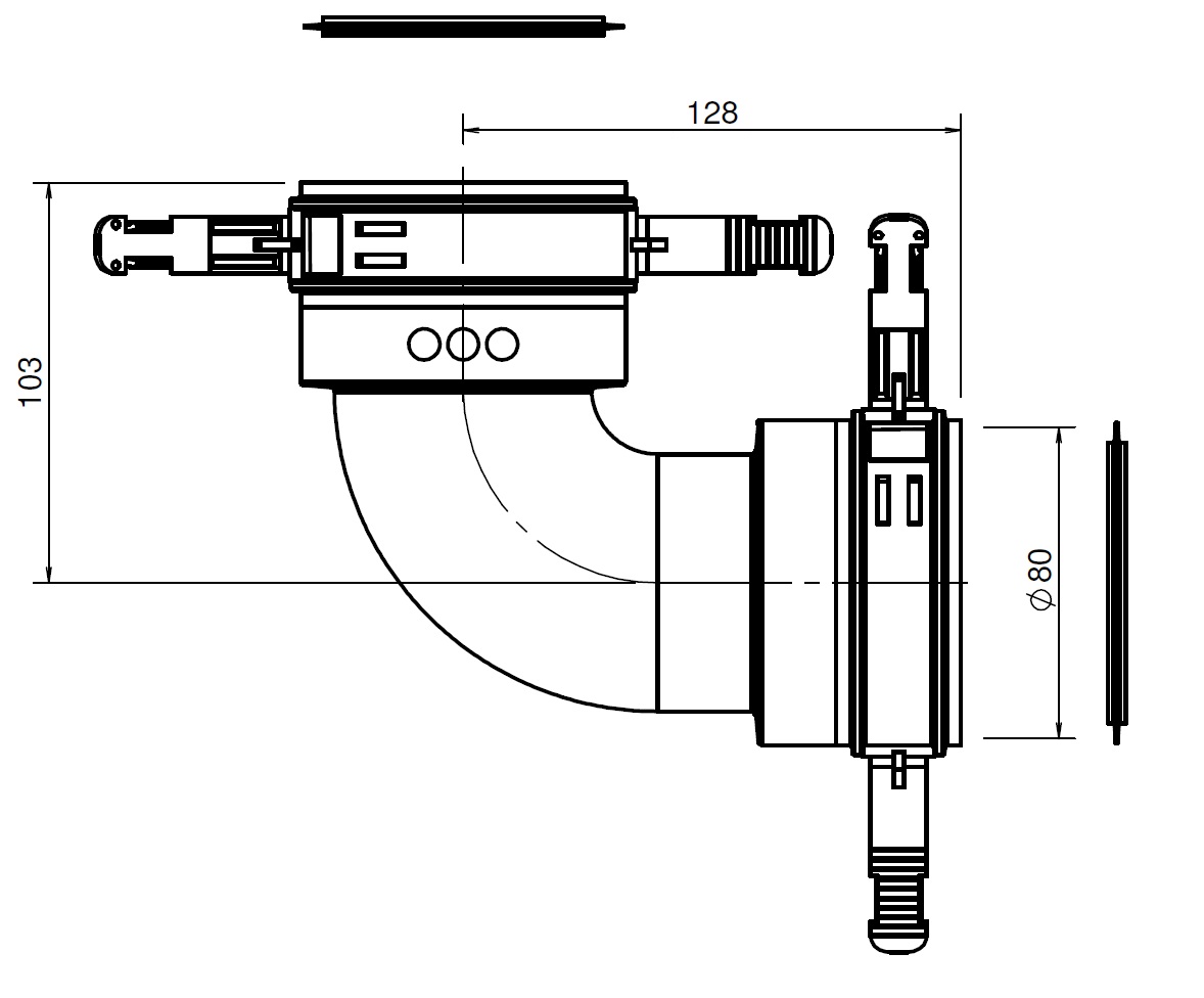 Hybalans+ Elbow 75 90° thumbnail