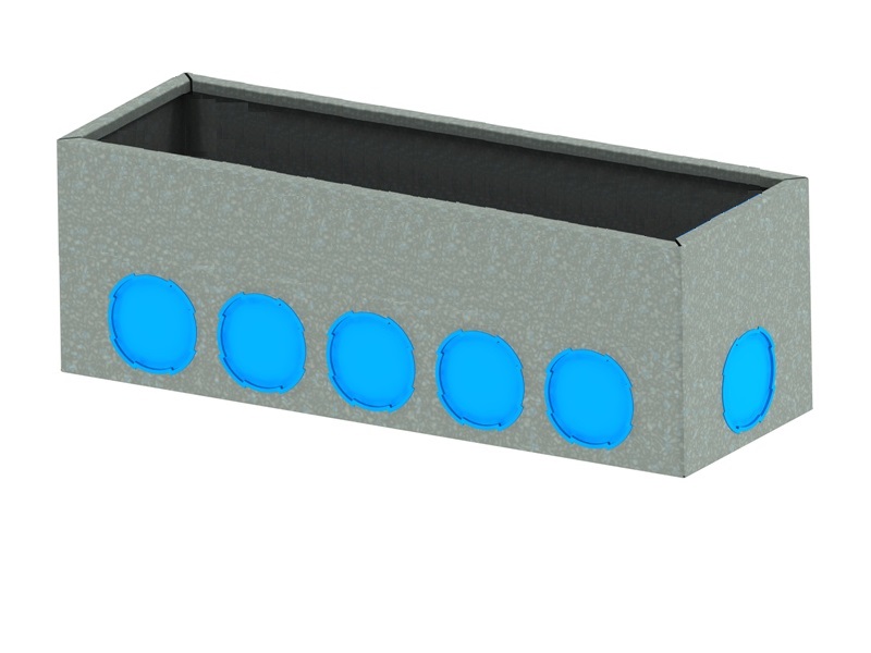 Hybalans+ Af-/toevoer plenum XL 450#12