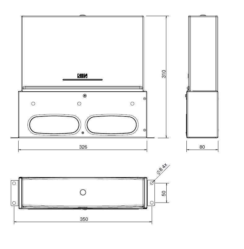 Hybalans+ Floor plenum Supply/Extract shortable 132×52 #2 thumbnail