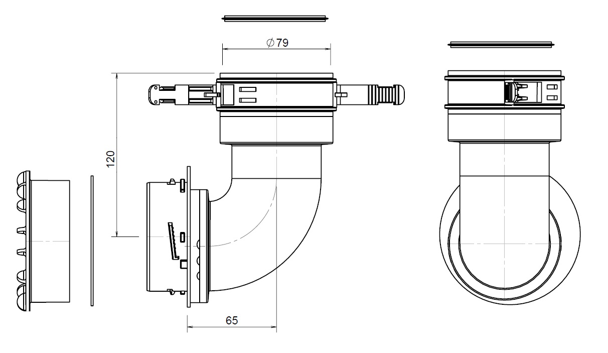 Hybalans+ Connector 75 90° thumbnail