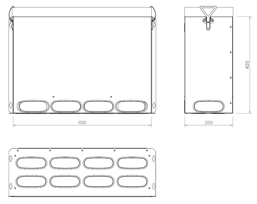 Hybalans+ Manifold box lower part XL 350#14 132×52 thumbnail
