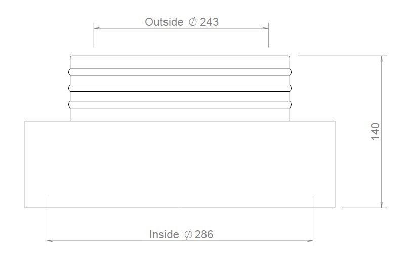 EasyAir Sleeve joint EPP+ 200 thumbnail