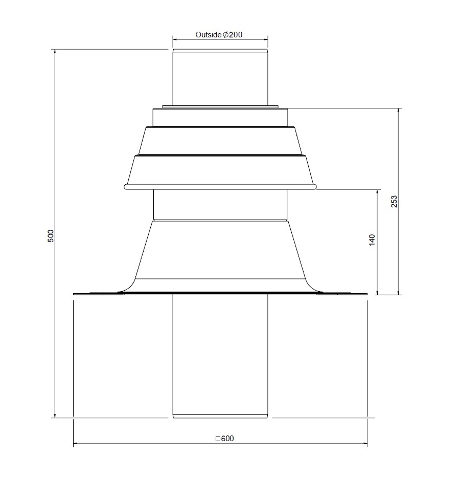 Chimney top + air intake SST 200 thumbnail