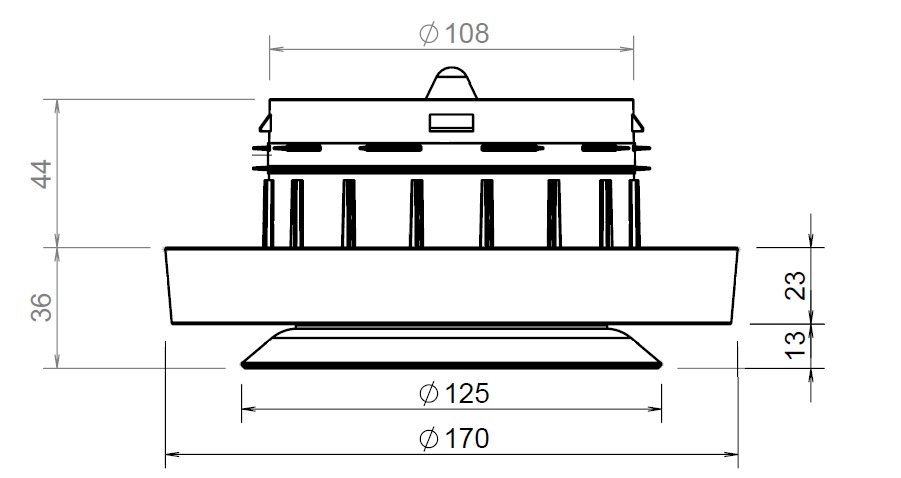 Hybalans+ Supply/Extract air valve Disc thumbnail