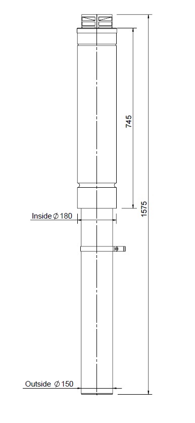 Roof terminal PP 150 thumbnail