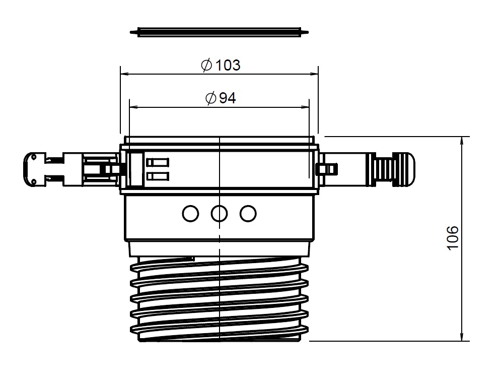 Hybalans+ Connection extension 92 L=106 thumbnail