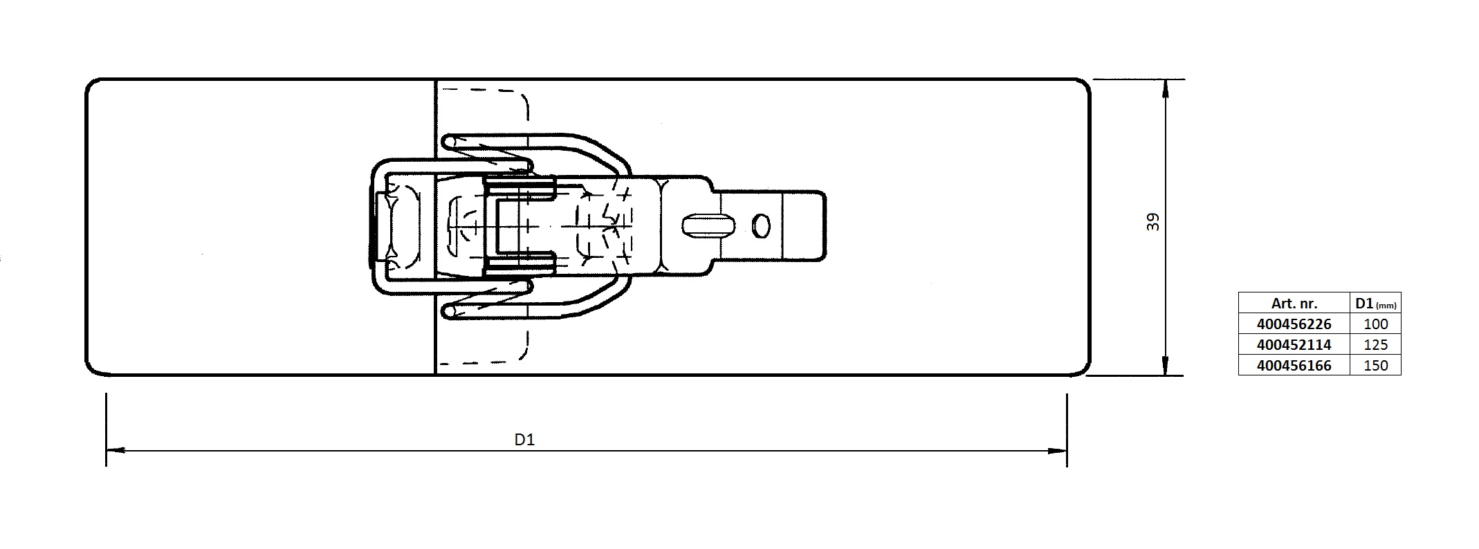 TwinSafe+ Locking clamp AL 150 thumbnail