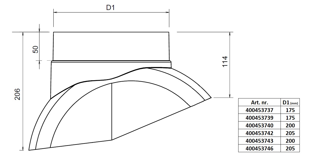 Adjustable collar PP D175 Terra thumbnail