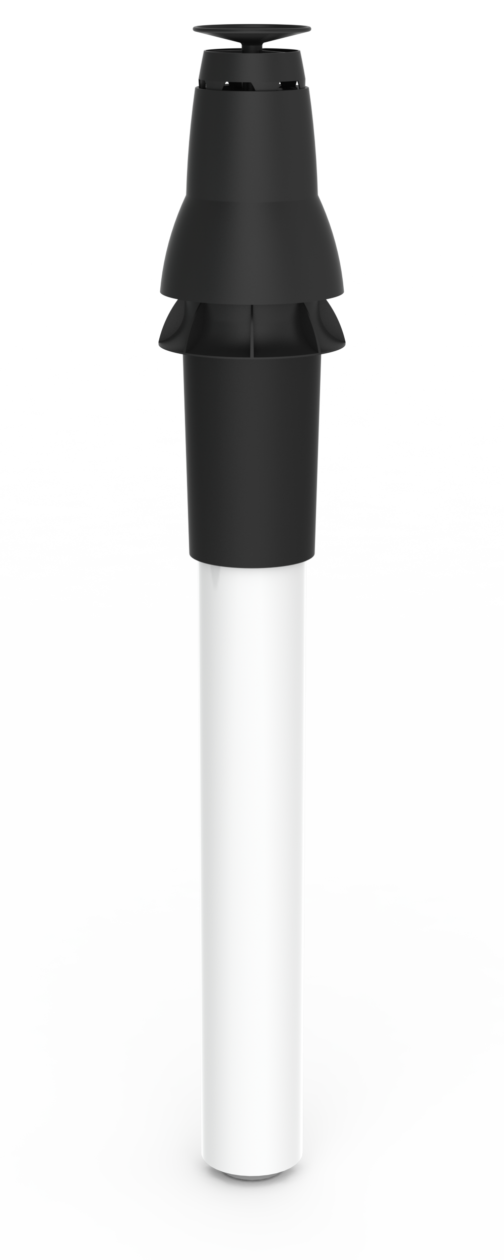 Roof terminal Skyline PP Concentric 80/125 Black thumbnail