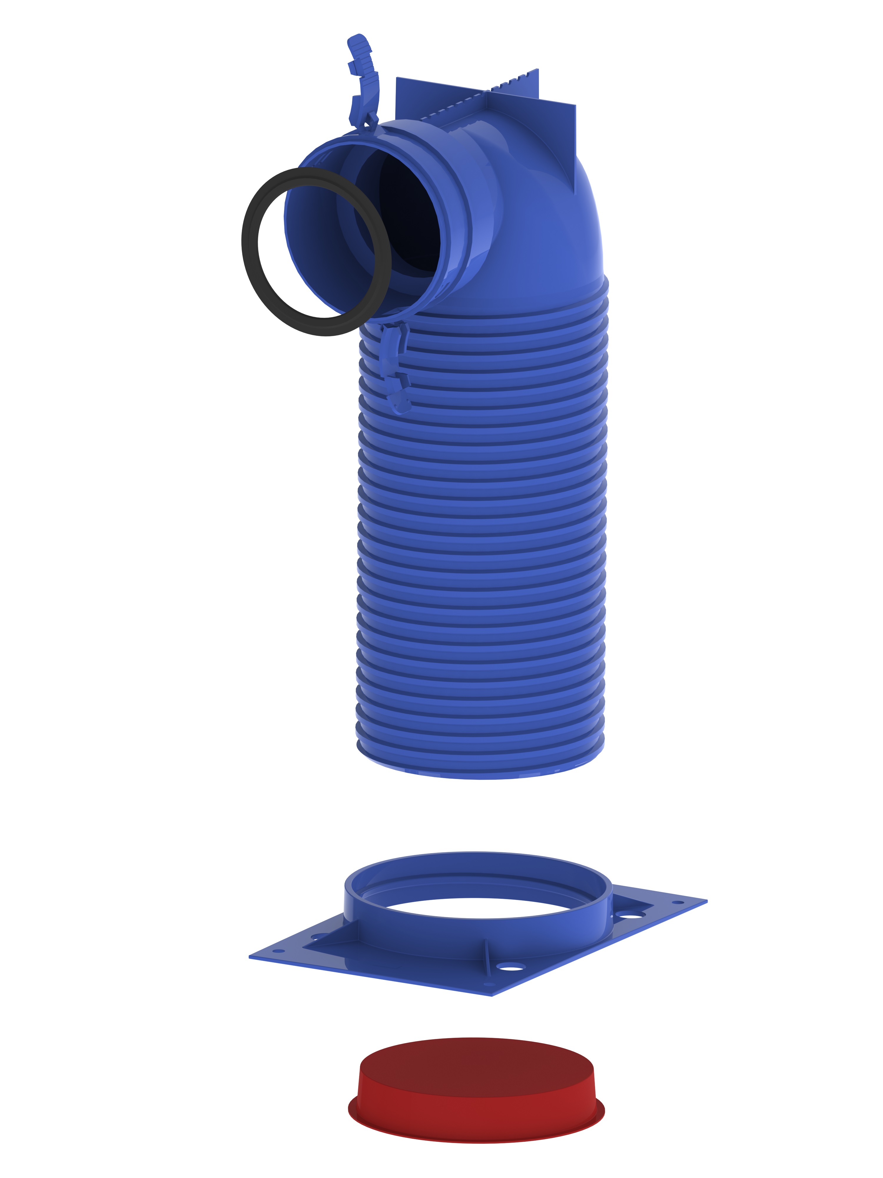 Hybalans+ Valve connection 125 92 90° thumbnail