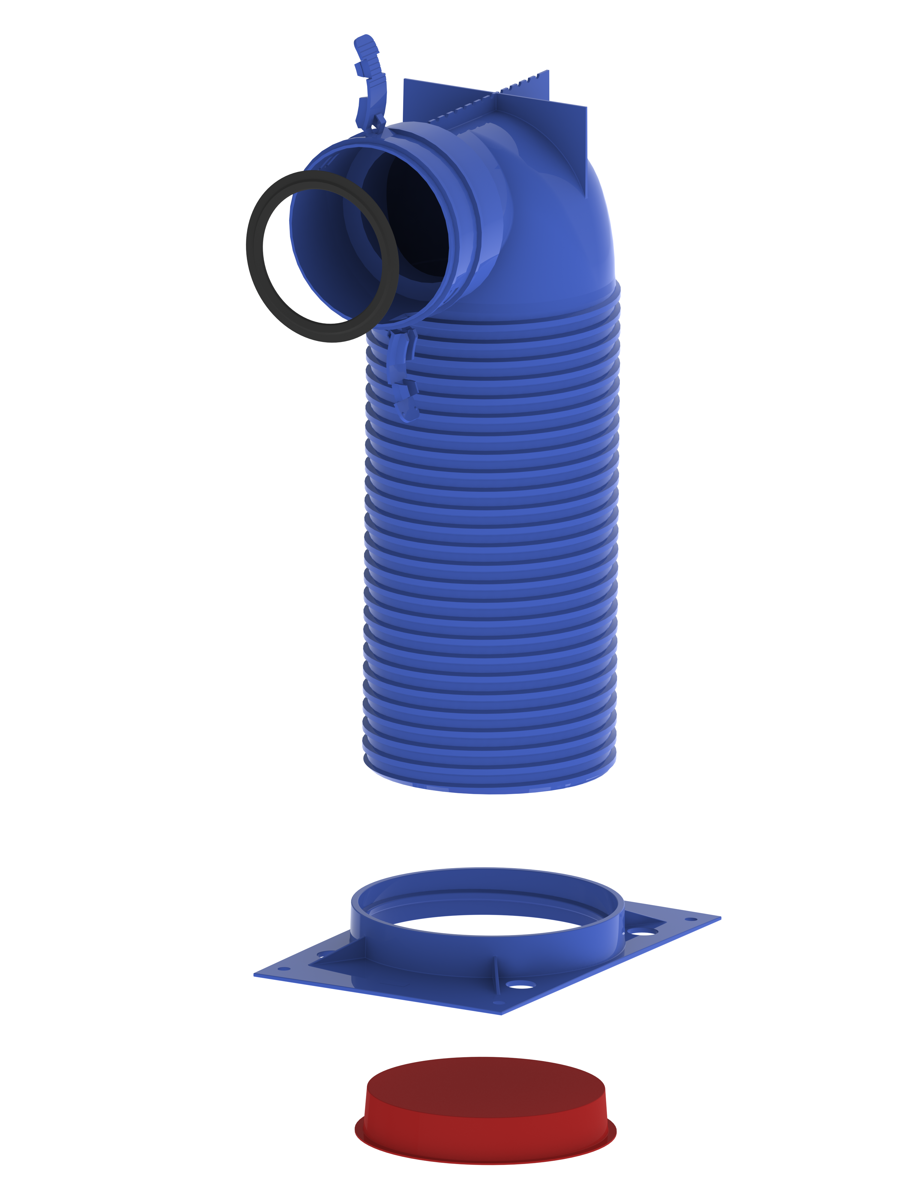 Hybalans+ Valve connection 125 92 90° thumbnail