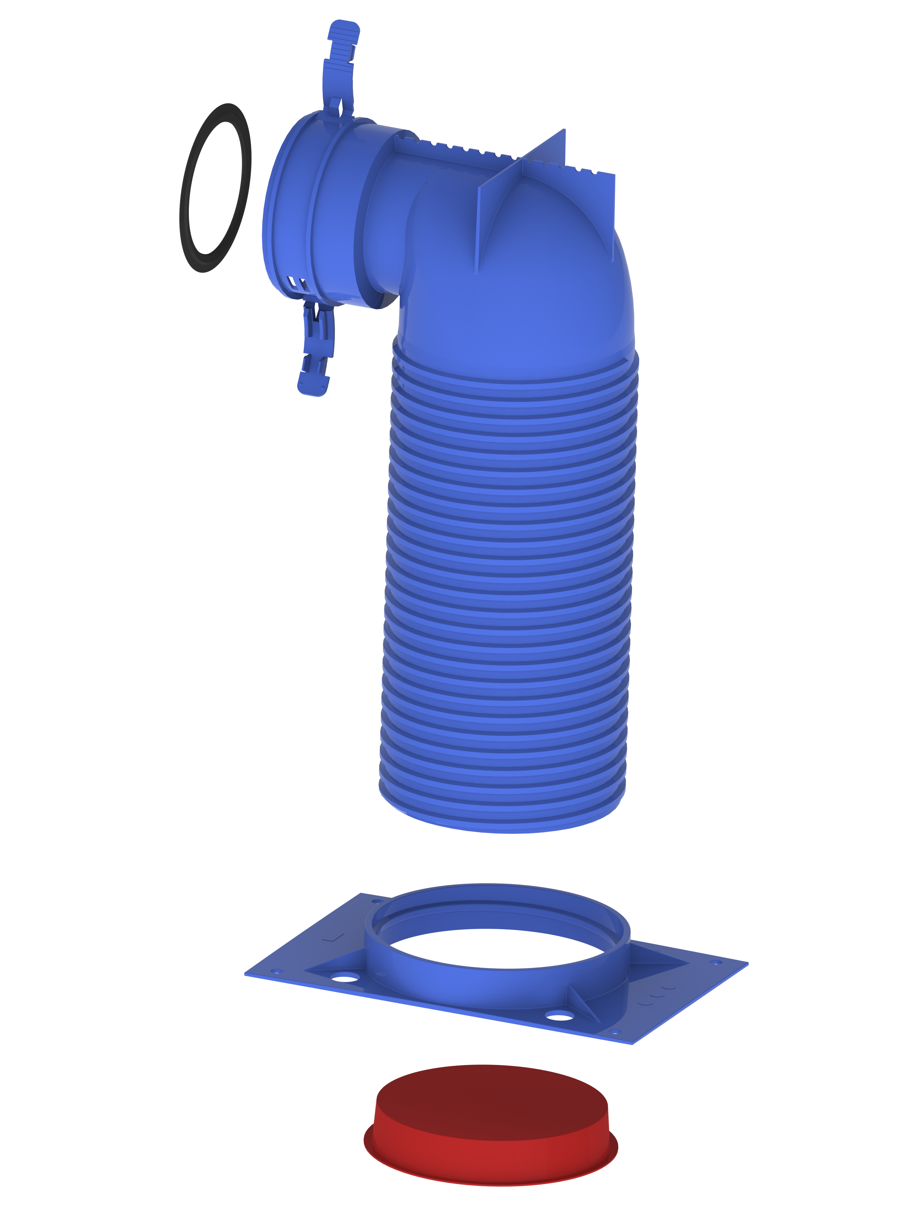 Hybalans+ Valve connection 125 92 90° thumbnail