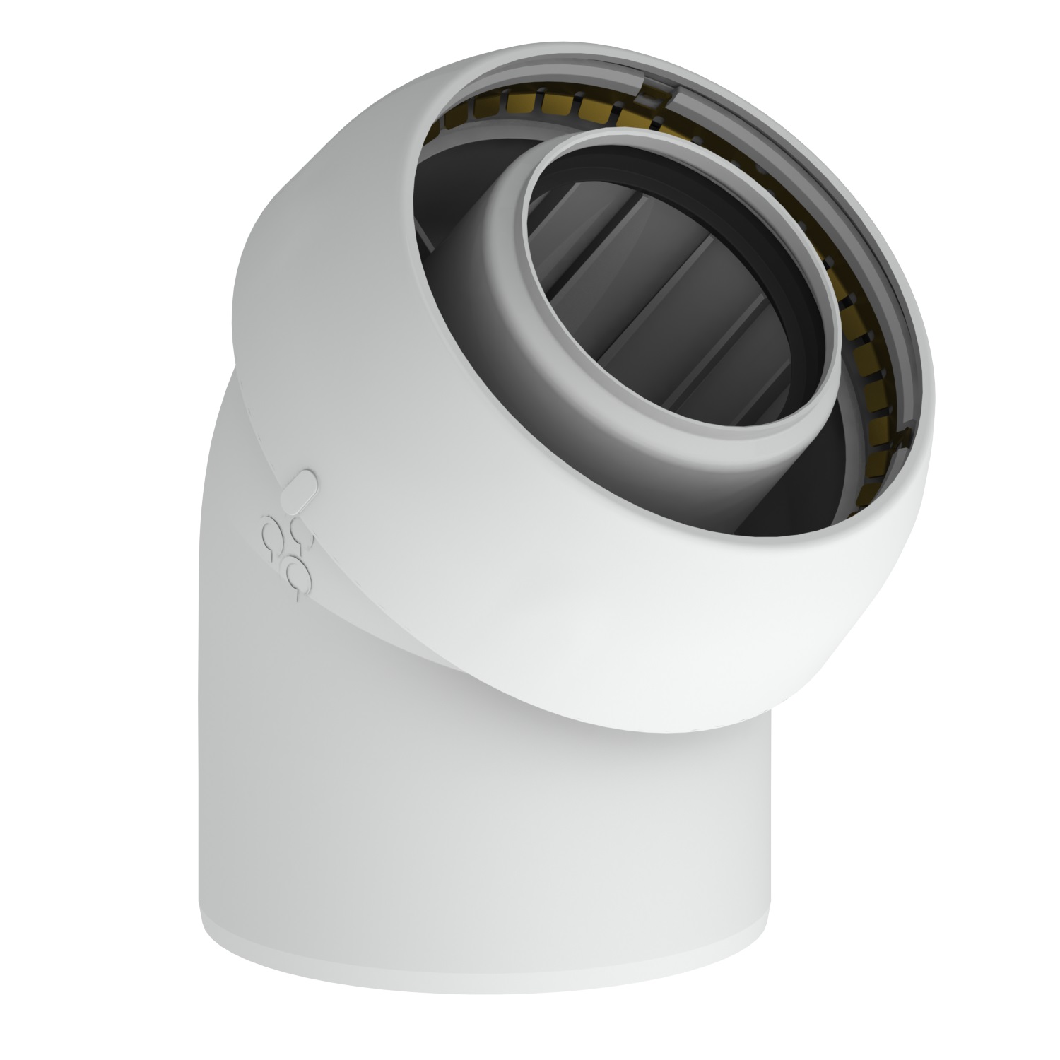 Burgerhout EasySafe Elbow 45°