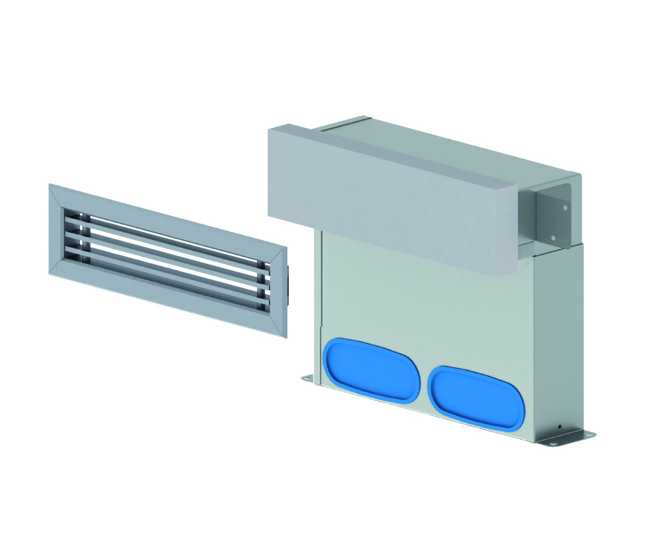 Hybalans+ Wall plenum Supply/Extract adjustable 132×52 #2 thumbnail