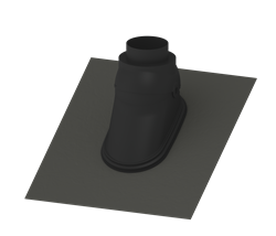 FX Easy Pitched Roof Flashing 160 Black thumbnail