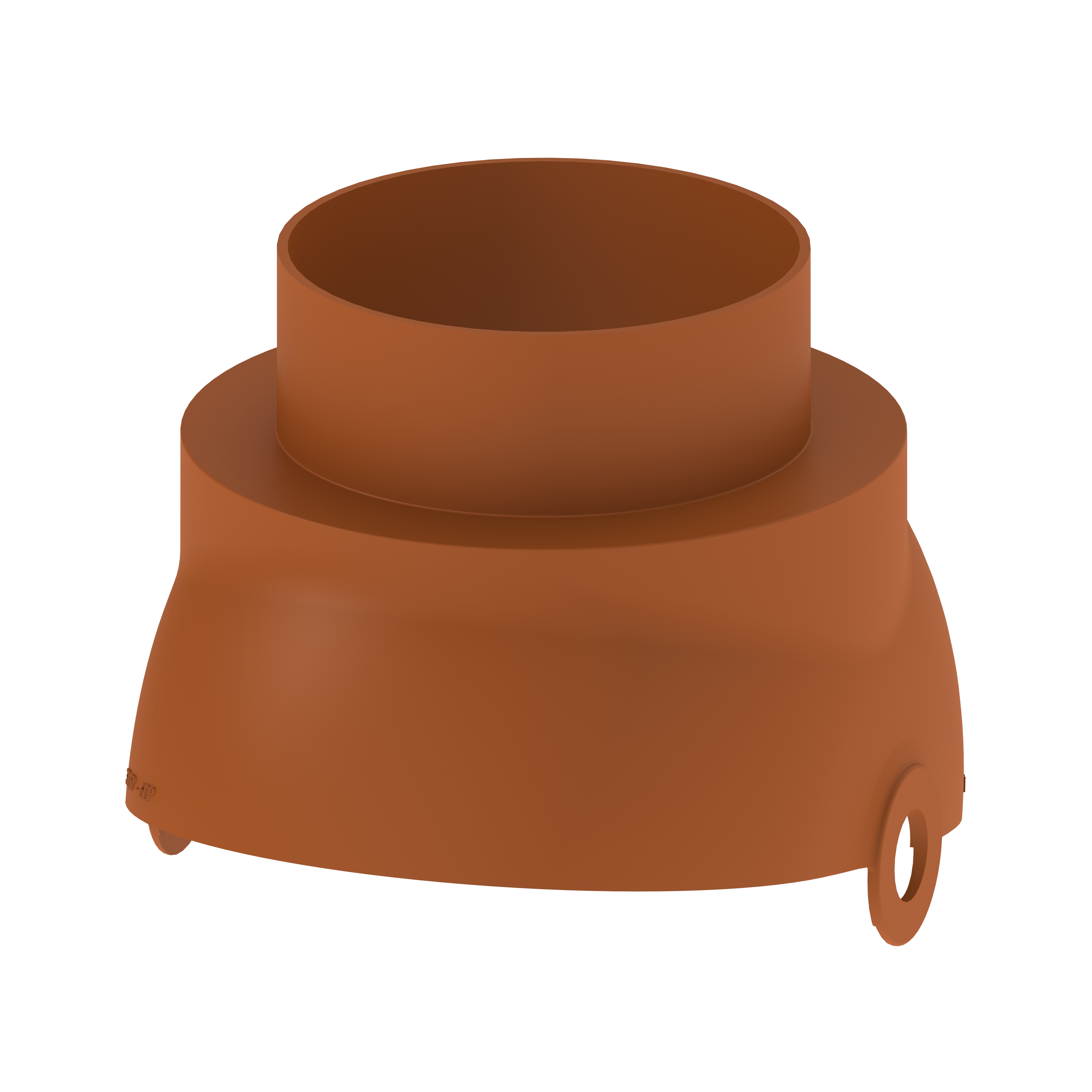 Burgerhout FX Easy Adjustable collar Terracotta
