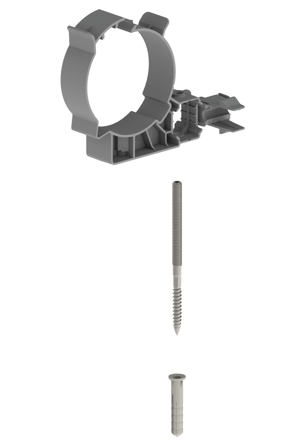 Wall bracket PP 80 Gray thumbnail